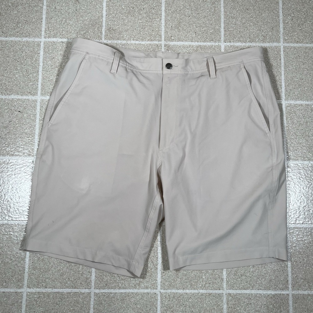 Footjoy Shorts Men's 38 Beige Lightweight‎ Performance Golf  Chino 9" Inseam FJ
